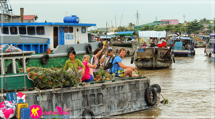 Du lịch Miền Tây - Sài Gòn - Cần Thơ - Chợ nổi Cái Răng (T8/2016)